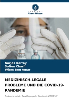 Paperback Medizinisch-Legale Probleme Und Die Covid-19-Pandemie [German] Book