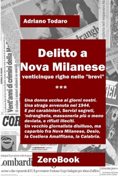 Paperback Delitto a Nova Milanese [Italian] Book
