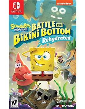 Game - Nintendo Switch Spongebob Squarepants: Battle For Bikini Bottom Rehydrated Book
