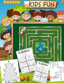 Kids Fun Activity Book: Christian Easter Activity Book For Kids Ages 4-8,6-12