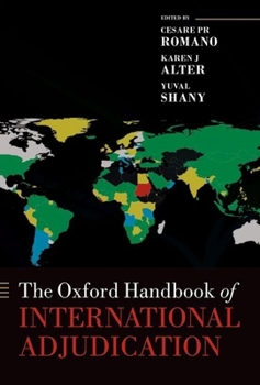 Paperback The Oxford Handbook of International Adjudication Book