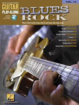 Paperback Blues Rock Guitar Play-Along Volume 14 Book/Online Audio [With CD (Audio)] Book