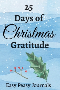 Paperback 25 Days of Christmas Gratitude Book