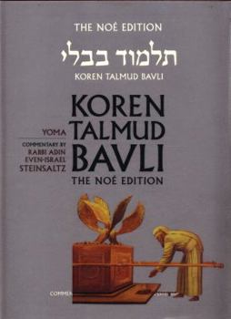 Hardcover Koren Talmud Bavli, Vol.9: Tractate Yoma, Noe Color Edition, Hebrew/English Book