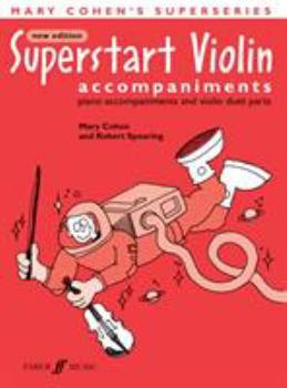 Paperback Superstart Violin: Piano Acc. & Violin Duet, Instrumental Parts Book