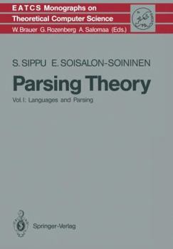 Paperback Parsing Theory: Volume I Languages and Parsing Book