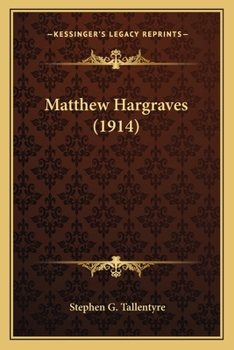 Paperback Matthew Hargraves (1914) Book