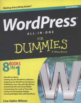 Paperback WordPress All-In-One for Dummies Book