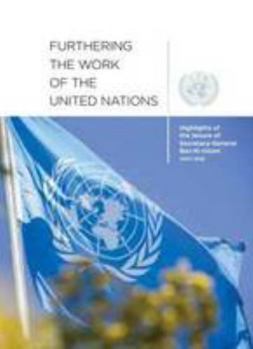 Hardcover Furthering the Work of the United Nations Book