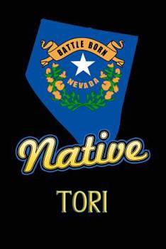 Paperback Nevada Native Tori: College Ruled Composition Book