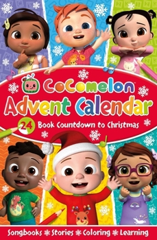 Paperback Cocomelon Advent Calendar: With Songbooks, Stories, Coloring, and Learning Book
