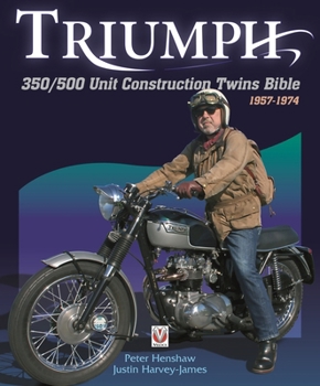 Paperback Triumph 350/500 Unit Construction Twins Bible: 1957-1974 Book