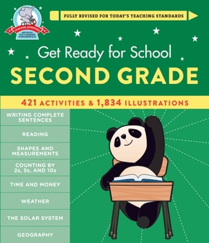 Spiral-bound Get Ready for School: Second Grade (Revised and Updated) Book