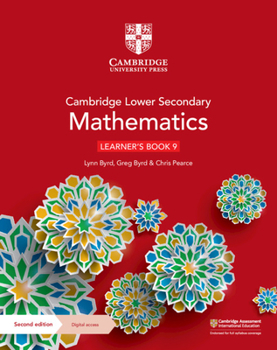 Paperback Cambridge Lower Secondary Mathematics Learner's Book 9 with Digital Access (1 Year) Book