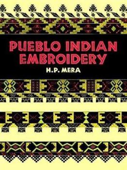 Paperback Pueblo Indian Embroidery (Dover Books on the American Indians) Book