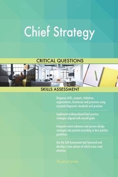 Paperback Chief Strategy Critical Questions Skills Assessment Book