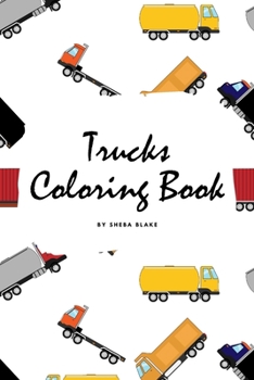 Paperback Trucks Coloring Book for Children (6x9 Coloring Book / Activity Book) Book