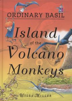 Hardcover Island of the Volcano Monkeys: Illustrated Novel Book