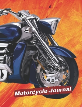 Motorcycle Journal: Personal Blank Notebook with Lines for Writing & Journaling (volume 3)
