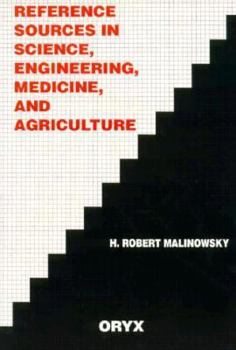 Paperback Reference Sources in Science, Engineering, Medicine, and Agriculture Book