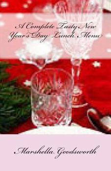 Paperback A Complete Tasty New Year's Day Lunch Menu Book