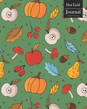 Paperback Dot Grid Journal: Notebook Planner with Unique Autumn Themed Cover Design Book