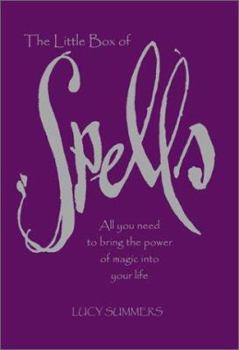 Hardcover The Little Box of Spells: All You Need to Bring the Power of Magic Into Your Life [With Book and Candle, Ribbons, Scrolls, Incense Sticks and Pendant Book