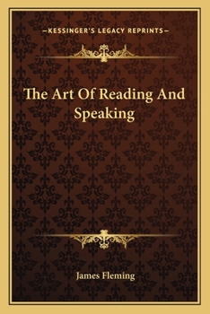 Paperback The Art Of Reading And Speaking Book