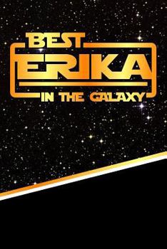 Paperback The Best Erika in the Galaxy: Isometric Dot Paper Drawling Notebook Feature 120 Pages 6x9 Book