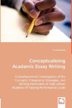 Paperback Conceptualizing Academic Essay Writing Book
