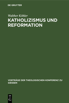 Hardcover Katholizismus und Reformation [German] Book