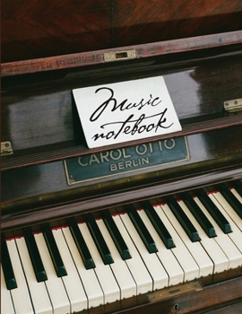 Paperback Music Notebook: The perfect Journal for Composition & Songwriting Book