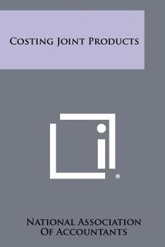 Paperback Costing Joint Products Book