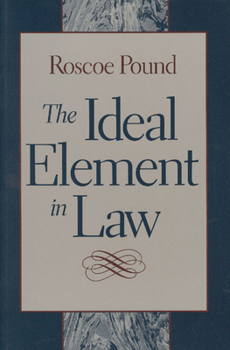 Paperback The Ideal Element in Law Book