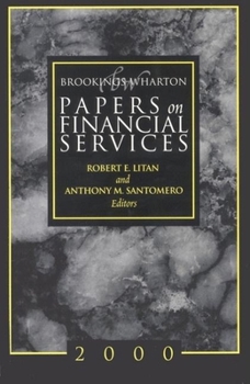 Paperback Brookings-Wharton Papers on Financial Services: 2000 Book