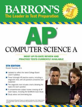 Paperback Barron's AP Computer Science A Book