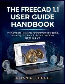 Paperback THE FREECAD 1.1 USER GUIDE HANDBOOK: The Complete Reference for Parametric Modeling, Assembly, and Technical Documentation (2026 Edition) Book