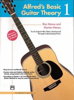 Paperback Alfred's Basic Guitar Theory (Alfred's Basic Guitar Library) Book