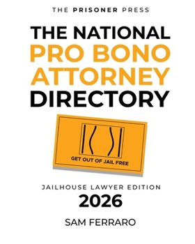 Paperback The National Pro Bono Attorney Directory Book