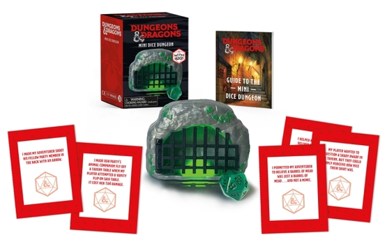 Paperback Dungeons & Dragons: Mini Dice Dungeon Book