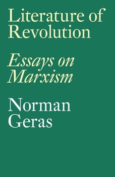 Paperback Literature of Revolution: Essays on Marxism Book