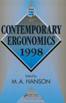 Hardcover Contemporary Ergonomics 1998 Book