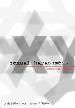Paperback Sexual Harassment: Issues and Answers Book