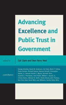 Hardcover Advancing Excellence and Public Trust in Government Book