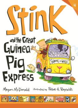 Library Binding Stink and the Great Guinea Pig Express Book