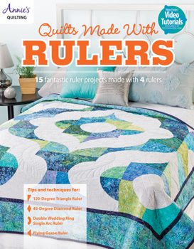 Paperback Quilts Made with Rulers Book