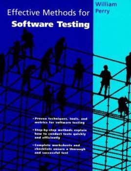 Hardcover Effective Methods for Software Testing Book