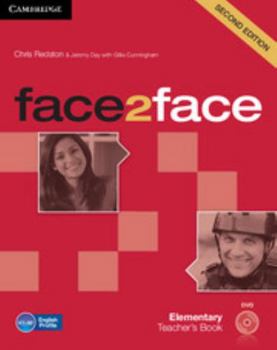 Paperback Face2face Elementary Teacher's Book with DVD [With DVD] Book