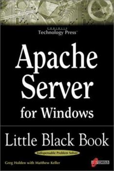 Paperback Apache Server for Windows Little Black Book