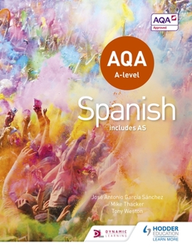 Paperback Aqa A-Level Spanish (Includes As) Book